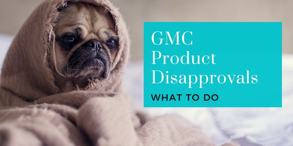 How to handle products in Google Merchant Center (GMC) that are disapproved